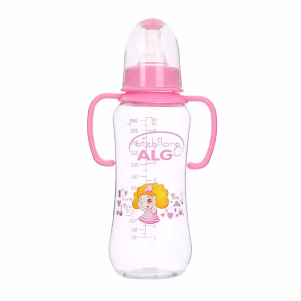 Algo Baby Feeding Bottle With Rattles - Large - AG00006211 - Image 2