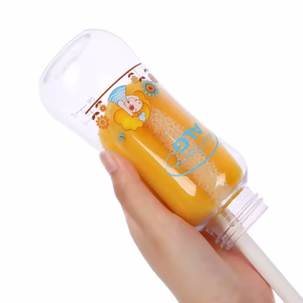 Algo Baby Feeding Bottle With Rattles - Large - AG00006211 - Image 4