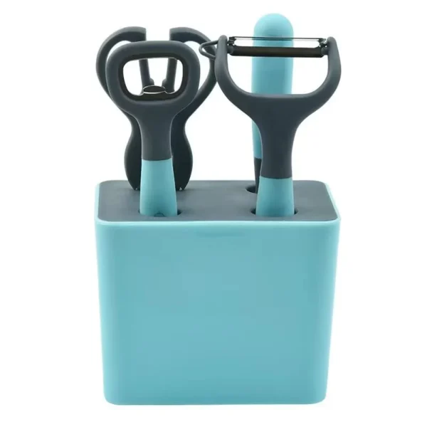 4 Pcs Kitchen Accessories With Holder - AG00005504 - Image 4