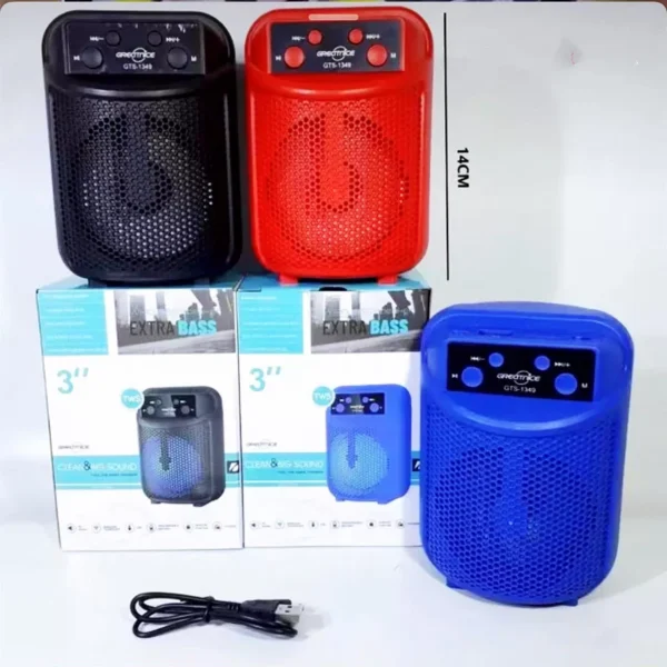 GTS-1349 3 Inch Bluetooth Speaker - AG00006254 - Image 2