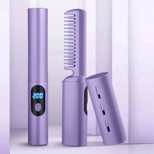 2-In-1 Digital Hair Straight Comb - AG00006228