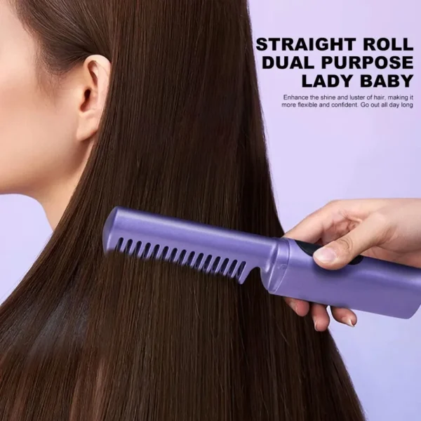 2-In-1 Digital Hair Straight Comb - AG00006228 - Image 4