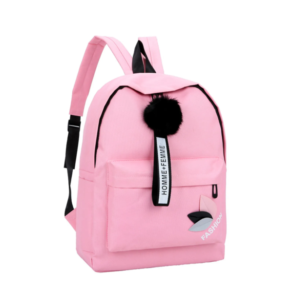 Felly Canvas Korean Backpack - AG00001859