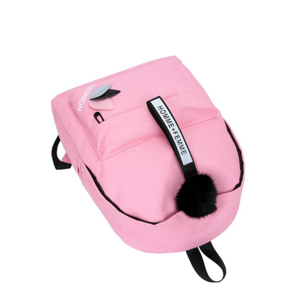 Felly Canvas Korean Backpack - AG00001859 - Image 3